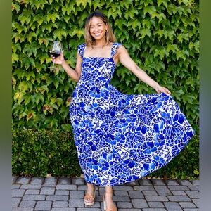 Kenny Flowers “The Napa” Resort Dress with Ruffle Straps - new, never worn